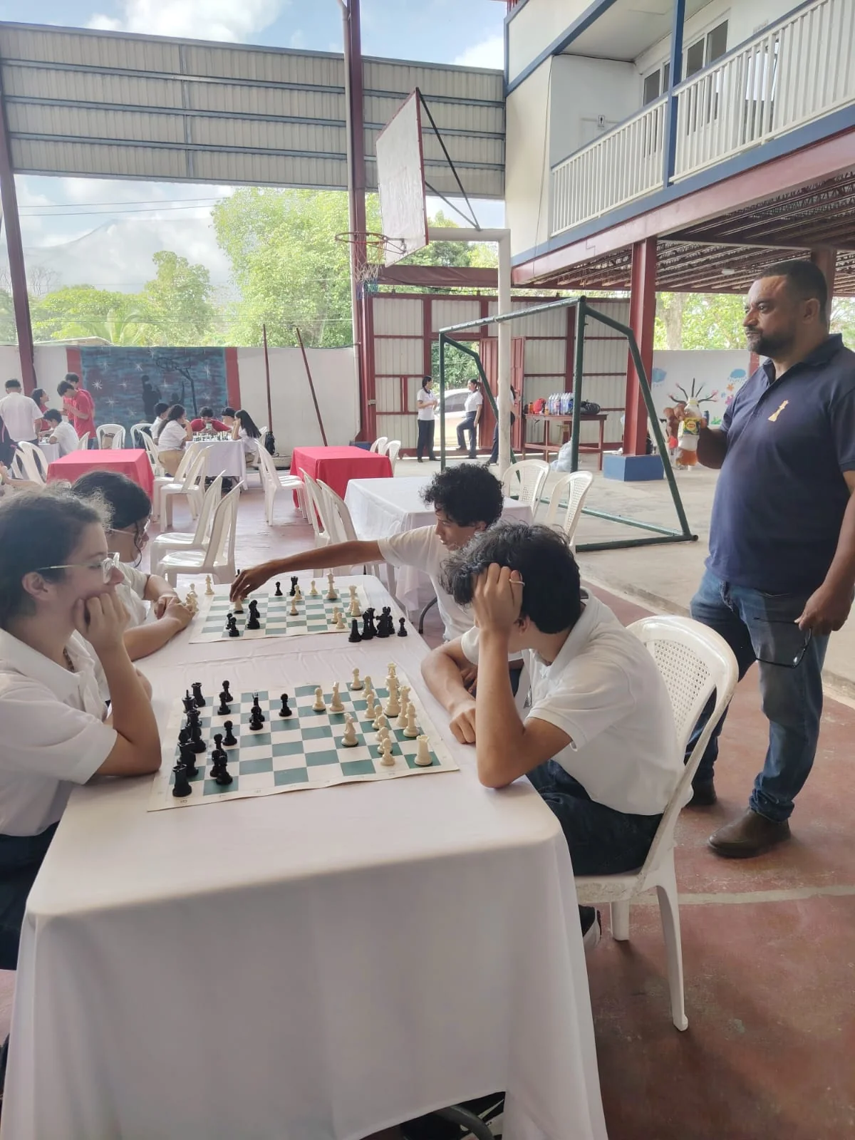 Chess competition with Brassavola students