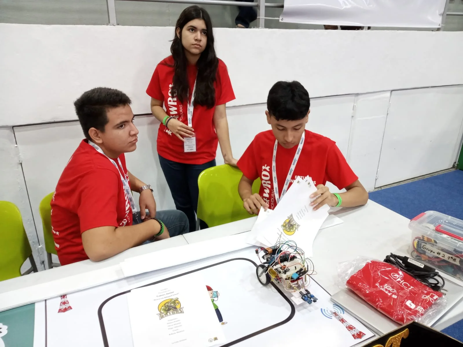 Brassavola Robotics Team competing at WRO Honduras 2023