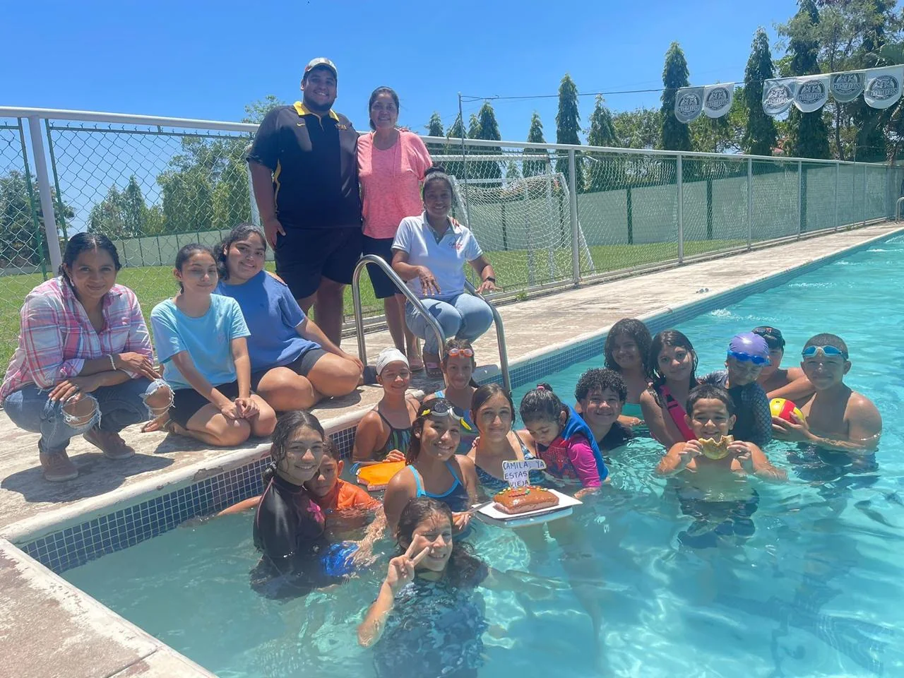 Natación en la escuela